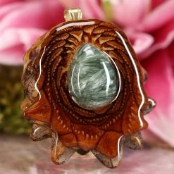 TEP Seraphinite Pendants 7 TEP Seraphinite Pendants