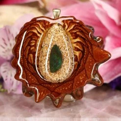 TEP Orgonite With Ammolite