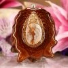 TEP Orgonite With Crazy Lace Agate Pendants