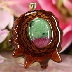 TEP Ruby In Zoisite Pendants