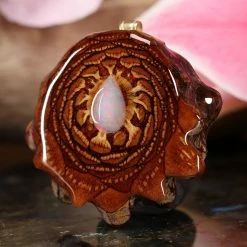 TEP Ethiopian Opal Pendants