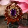 TEP Amethyst With Gold 64 Star Tetrahedron