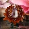 TEP Amethyst With Silver Merkaba