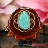 TEP Amazonite With Gold Seed Of Life