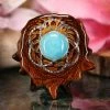 TEP Amazonite With Silver Seed Of Life