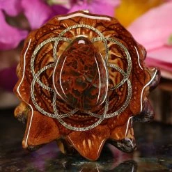 TEP Bloodstone With Gold Seed Of Life