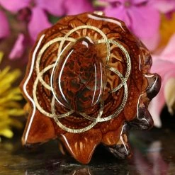 TEP Bloodstone With Gold Seed Of Life