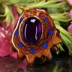 TEP Amethyst With Multi-Glow Pendants