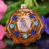 TEP Pendants Moonstone With Multi-Glow