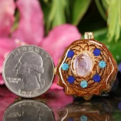 TEP Pendants Moonstone With Multi-Glow