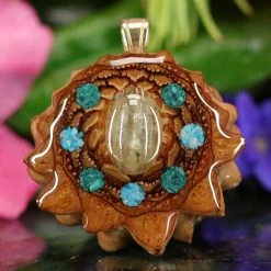 TEP Green Kyanite With Multi-Glow