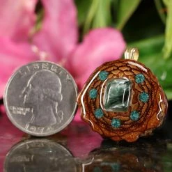 TEP Pendants Seraphinite With Multi-Glow