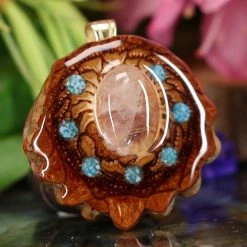 TEP Moonstone With Multi-Glow Pendants