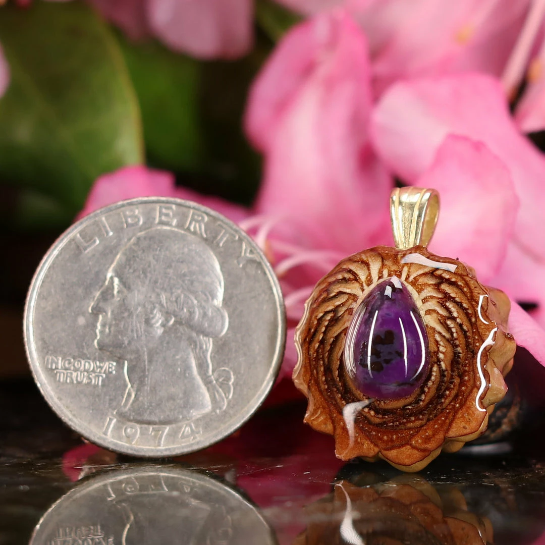 TEP Sugilite Pendants 4 TEP Sugilite Pendants