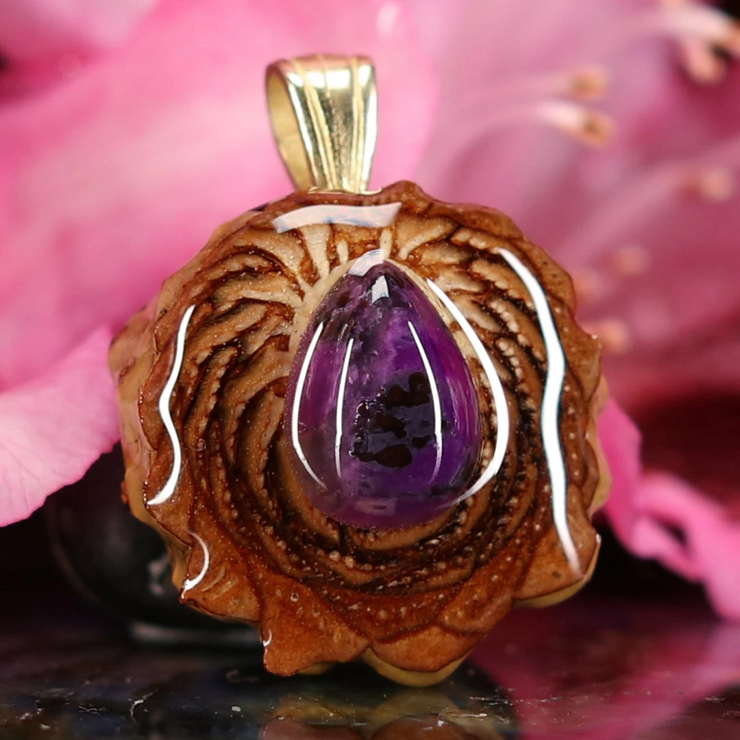 TEP Sugilite Pendants 5 TEP Sugilite Pendants