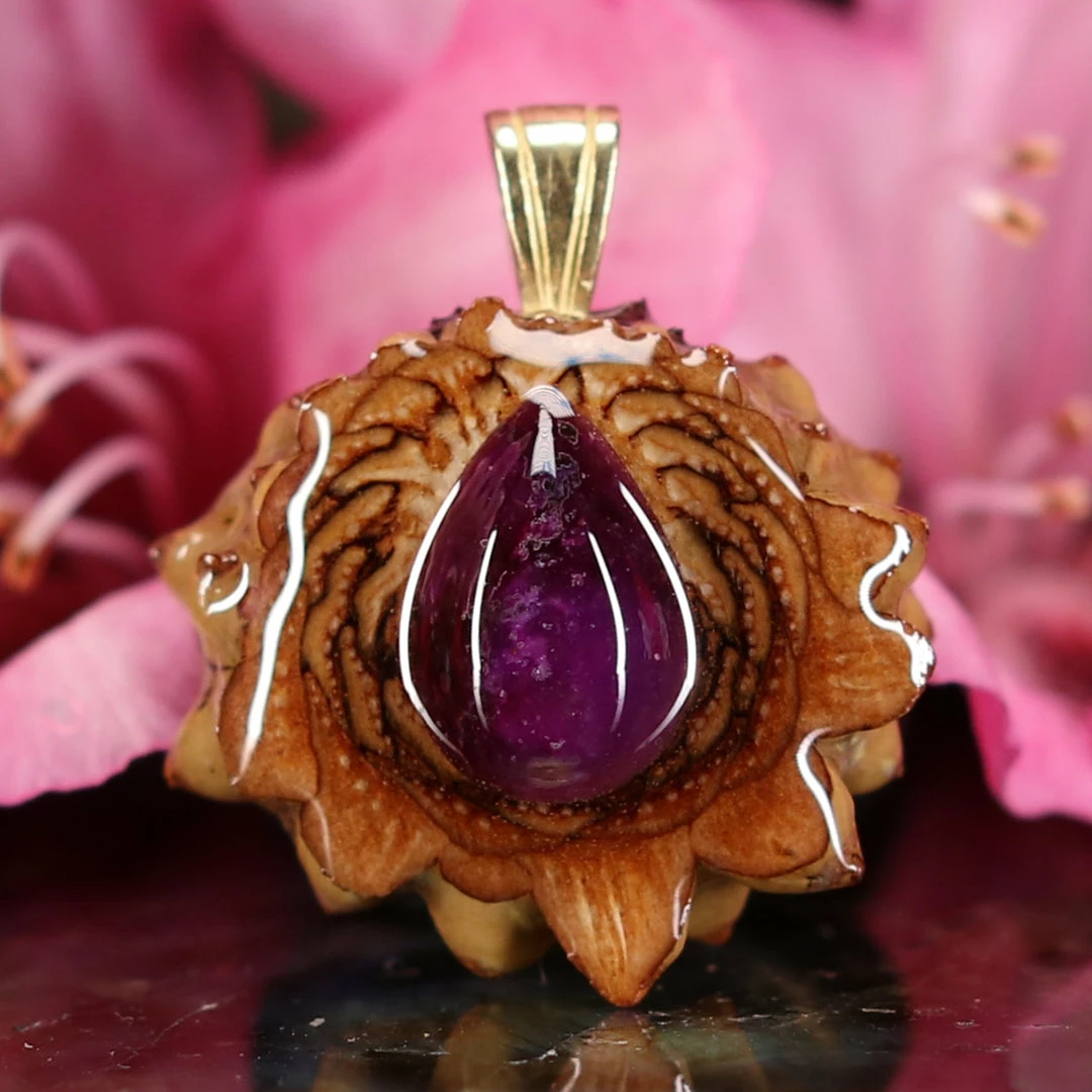 TEP Sugilite Pendants 3 TEP Sugilite Pendants