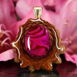 TEP Pendants Pink Paua Shell