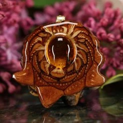 TEP Yellow Amber Pendants