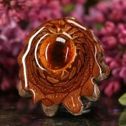 TEP Yellow Amber Pendants