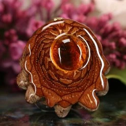 TEP Yellow Amber Pendants