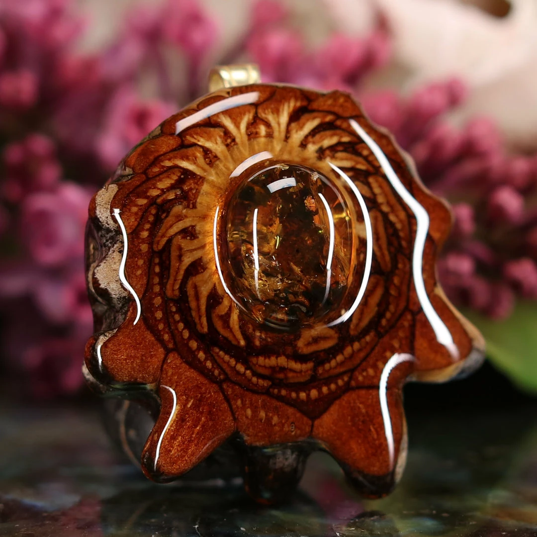 TEP Yellow Amber Pendants 5 TEP Yellow Amber Pendants