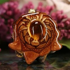 TEP Yellow Amber Pendants