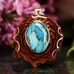 TEP Pendants Blue Mohave Turquoise