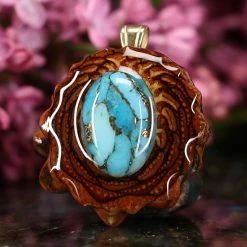 TEP Pendants Blue Mohave Turquoise