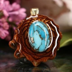 TEP Pendants Blue Mohave Turquoise