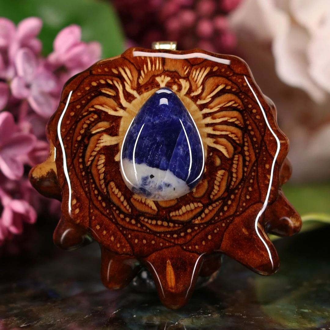 TEP Pendants Sodalite 3 TEP Pendants Sodalite