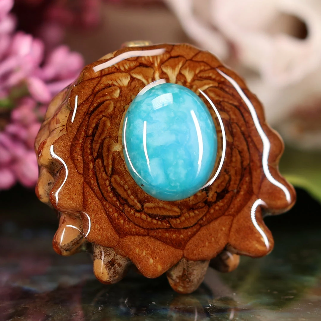 TEP Pendants Amazonite 5 TEP Pendants Amazonite