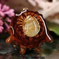 TEP Glowing Rutilated Quartz
