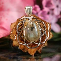 TEP Labradorite With Silver Seed Of Life 7 TEP Labradorite With Silver Seed Of Life