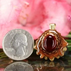 TEP Pendants Red Garnet