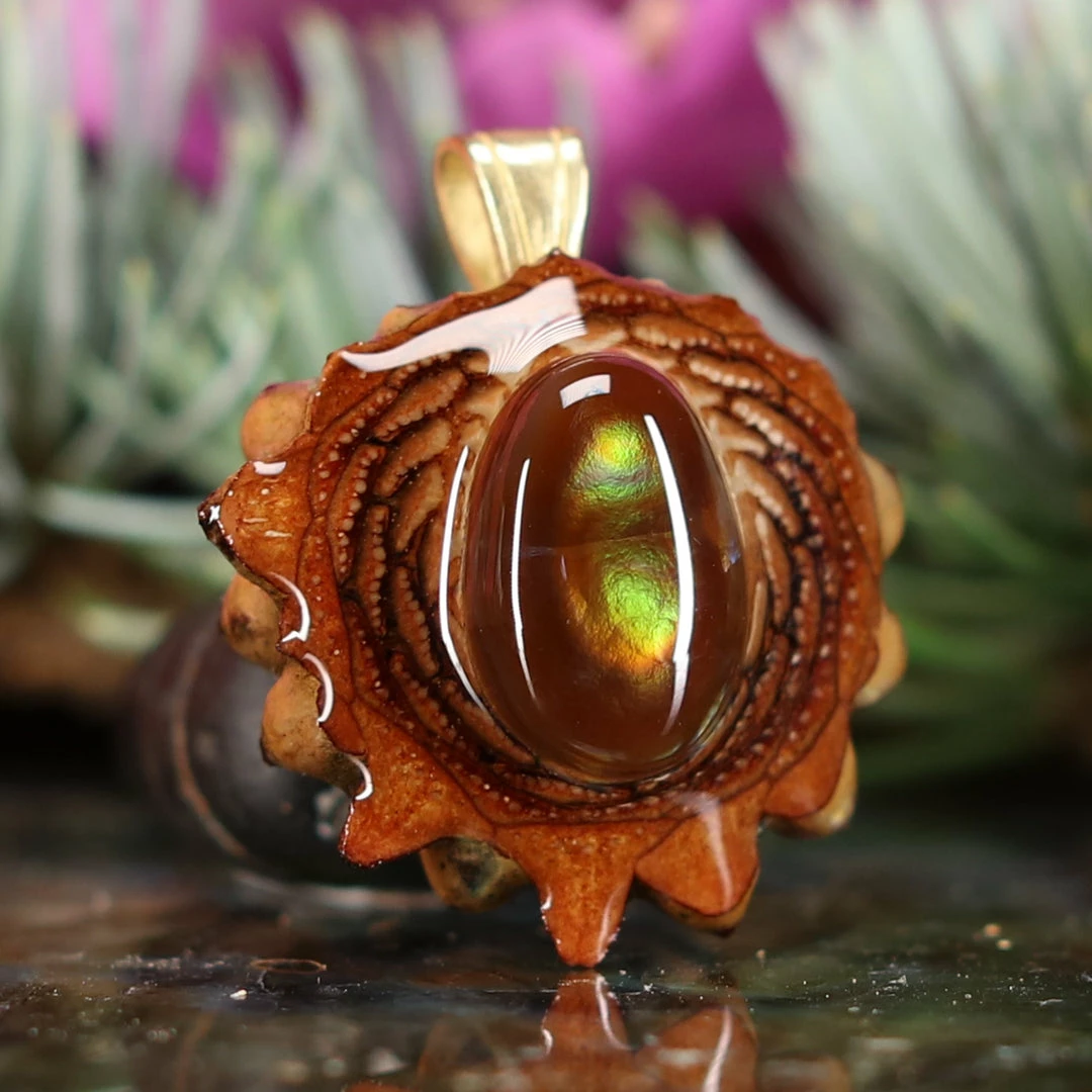 TEP Pendants Mexican Fire Agate 5 TEP Pendants Mexican Fire Agate