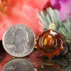 TEP Mexican Fire Agate Pendants