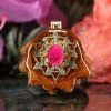 TEP Pink Paua Shell With Gold 64 Star Tetrahedron Pendants 1 TEP Pink Paua Shell With Gold 64 Star Tetrahedron Pendants