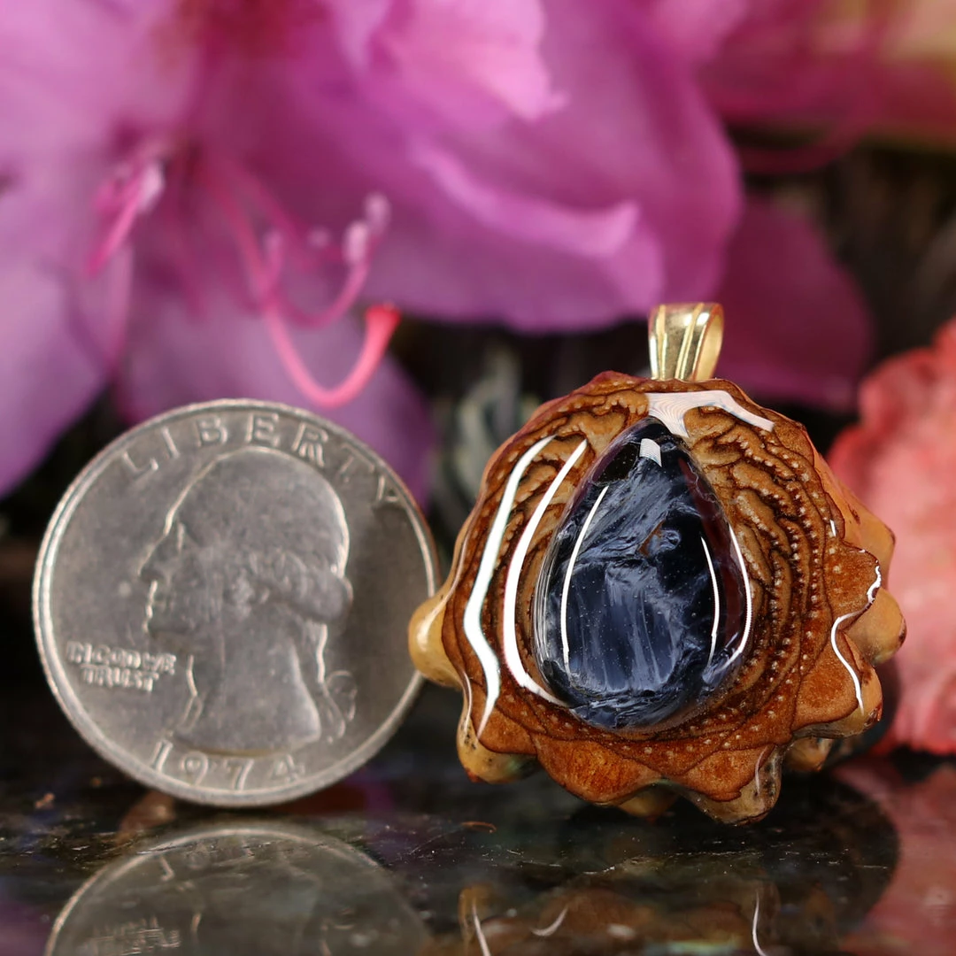 TEP Pendants Blue Pietersite 4 TEP Pendants Blue Pietersite