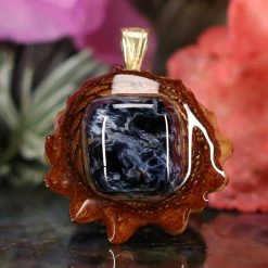 TEP Blue Pietersite Pendants