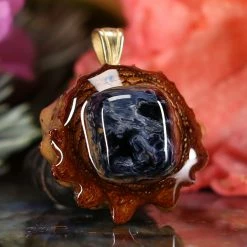 TEP Blue Pietersite Pendants