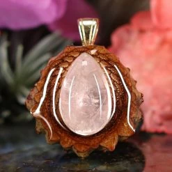 TEP Rose Quartz Pendants