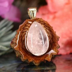 TEP Rose Quartz Pendants