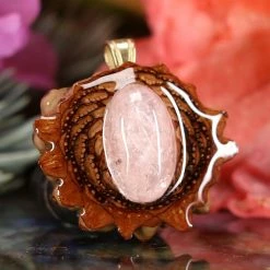 TEP Pendants Rose Quartz 7 TEP Pendants Rose Quartz