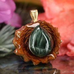 TEP Pendants Seraphinite 7 TEP Pendants Seraphinite