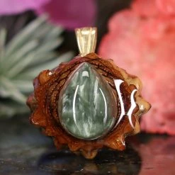 TEP Seraphinite Pendants