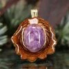 TEP Charoite Pendants