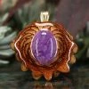 TEP Pendants Charoite 1 TEP Pendants Charoite