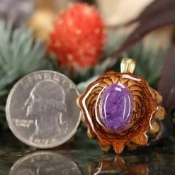 TEP Pendants Charoite