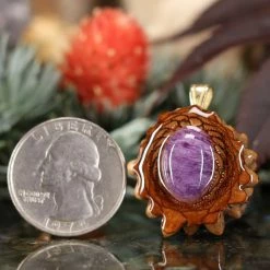 TEP Pendants Charoite 6 TEP Pendants Charoite