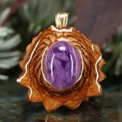 TEP Charoite Pendants